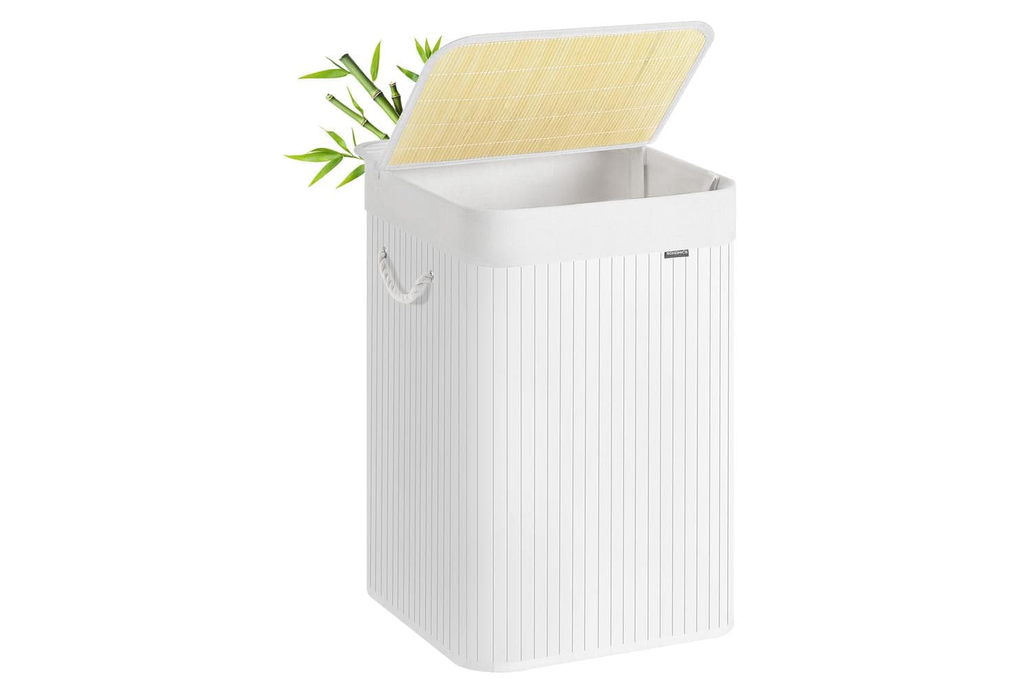 Laundry Hamper | Laundry Basket | Bamboo | 95 Litre
