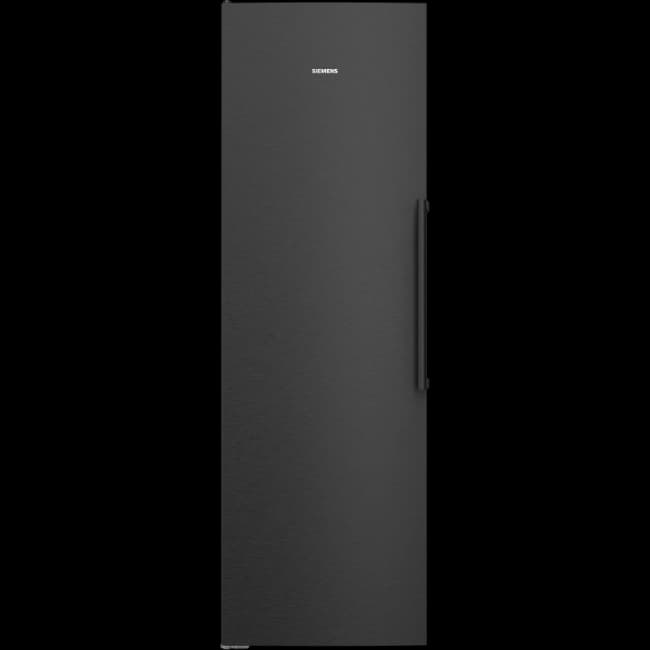Siemens IQ500 Free-Standing Larder Fridge - Black Steel | KS36NAXCG