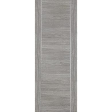 XL Joinery Grey Woodgrain Laminate Door