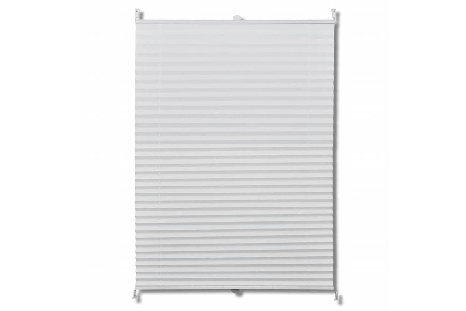 Vidaxl Plisse Blind 50x125cm White Pleated Blind