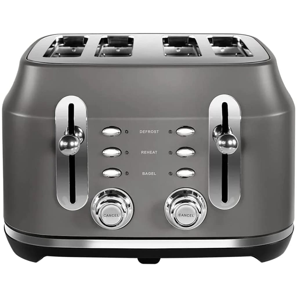 Rangemaster Classic 4 Slice Grey Toaster | RMCL4S201GY