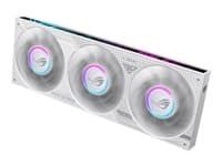 ASUSTEK - ASUS ROG STRIX LC IV 360 ARGB LCD - White Edition - processor liquid cooling system