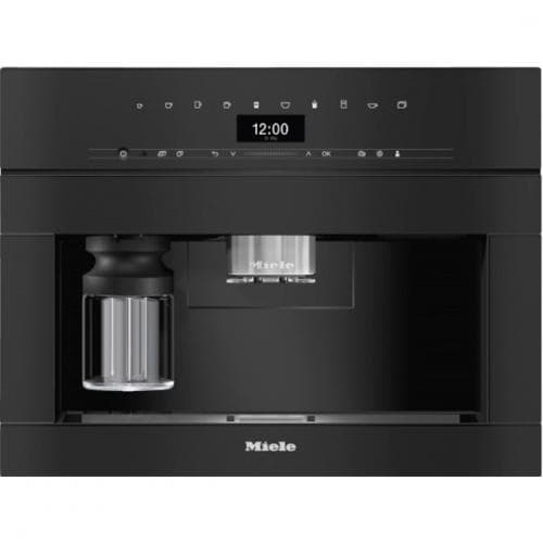 MIELE BUILT-IN COFFEE MACHINE OBSIDIAN BLACK FINISH
