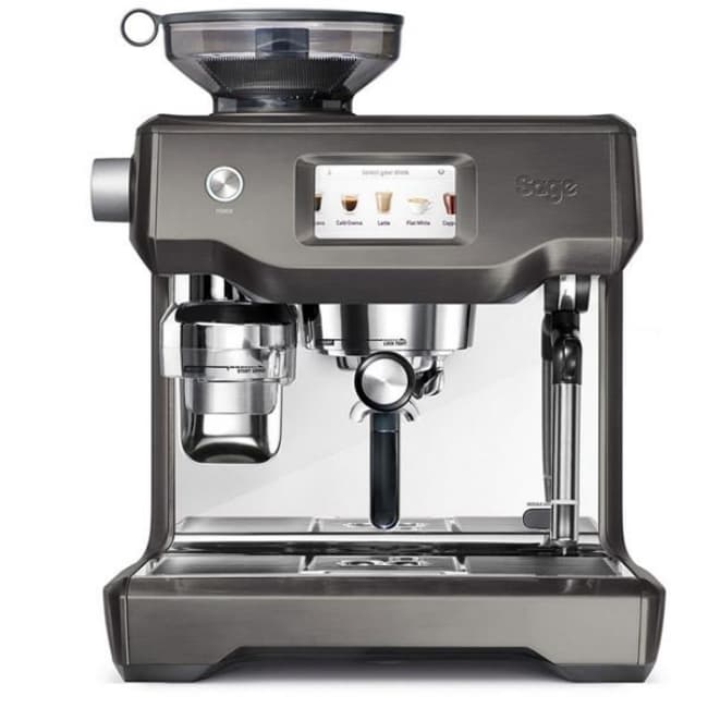 Sage Oracle Touch Coffee Machine - Black Steel | SES990BST4GUK1