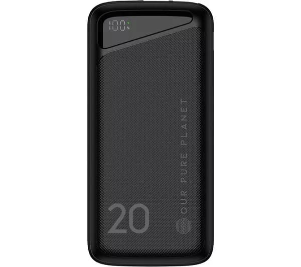 OUR PURE PLANET 20,000mAh 3 ports Power Bank - 22.5W power