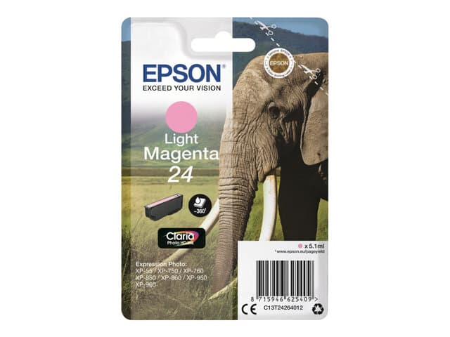 EPSON - 24 - light magenta - original - ink cartridge