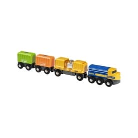 Three-Wagon Cargo Train