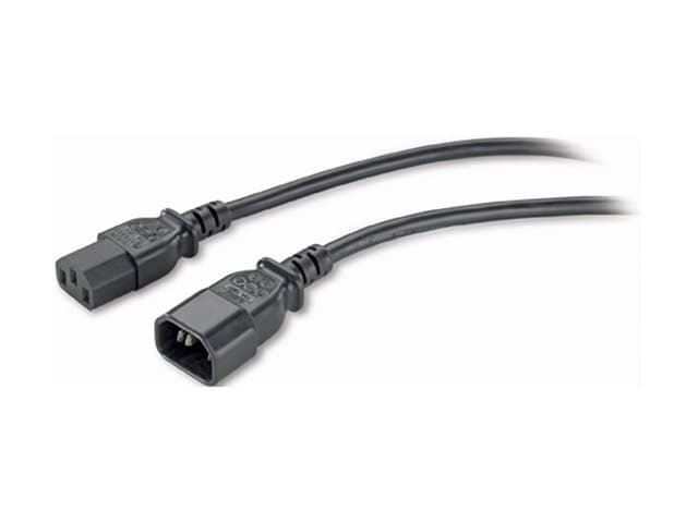 APC - power cable - power IEC 60320 C13 to IEC 60320 C14 - 2.4 m