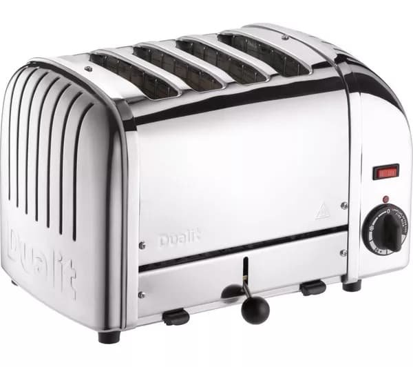 DUALIT Vario 40352 4-Slice Toaster - Polished Stainless Steel