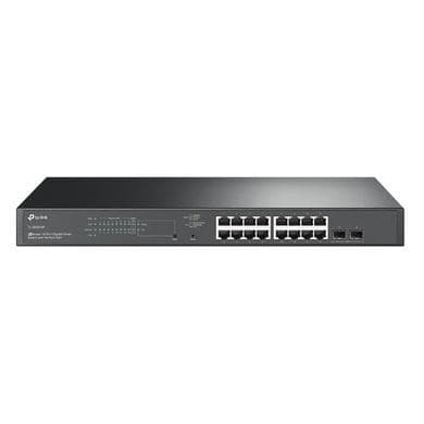 TP-Link JetStream 18-Port Gigabit Smart Managed Switch With 16-Port PoE+