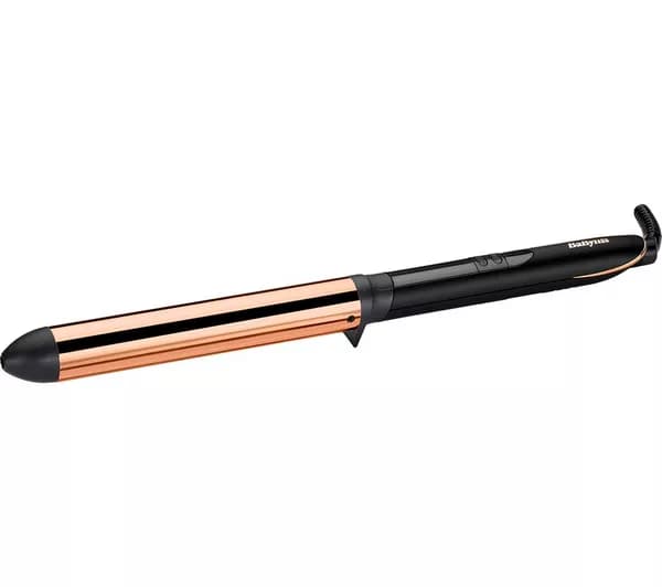 BABYLISS Titanium Brilliance Waves 2356U Curling Wand - Black & Gold