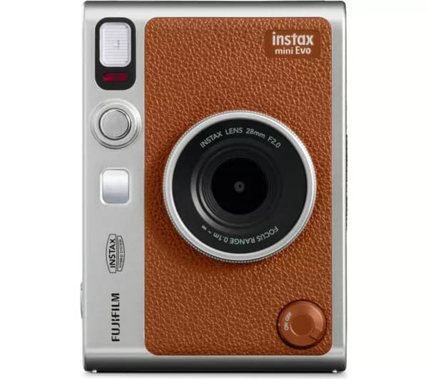 INSTAX mini Evo Digital Instant Camera - Brown