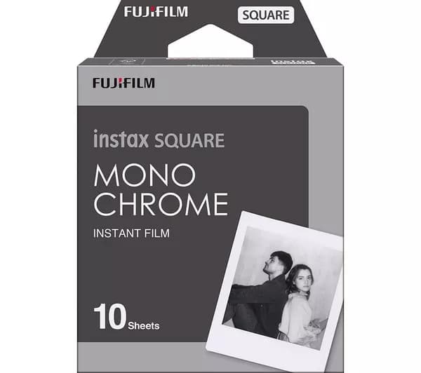 INSTAX SQUARE Monochrome Instant Film - 10 shot