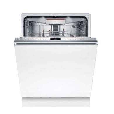 Bosch Series 8 Integrated Dishwasher - Smart Wi-Fi, A-Rated, Silver control panel