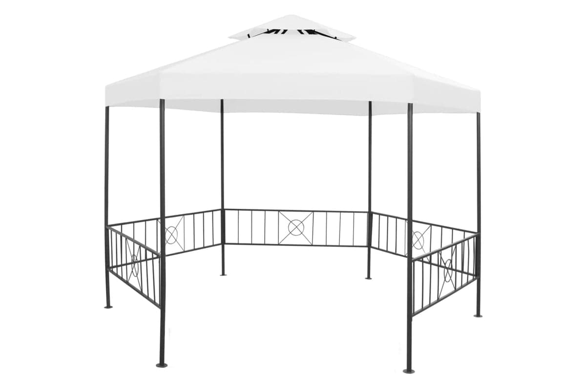 Vidaxl 312233 Garden Gazebo 323x275x265 Cm White