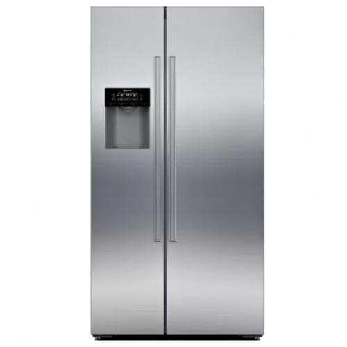 NEFF            N70 368/173 LITRE SIDE BY SIDE AMERICAN FRIDGE FREEZER - PLUMBED FOR ICE AND WATER