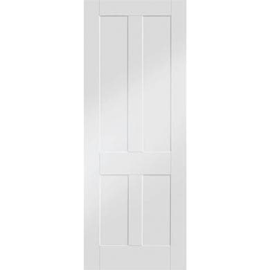 Internal White Primed 4-Panel Shaker Door - Victoria - XL Joinery