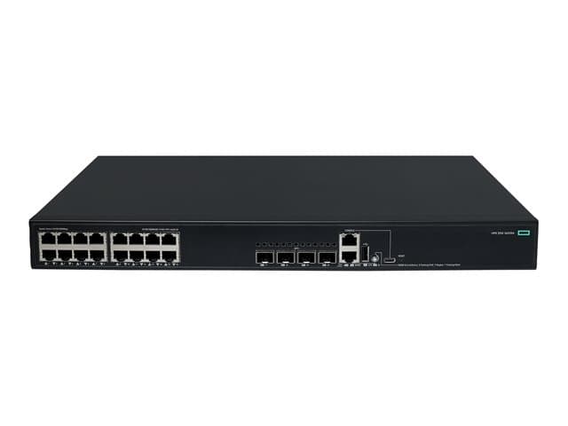 HPE - Networking Comware 2150 16p 10M/100M/1G PoE+ 4p SFP+ 1G/10G 248W - switch - 16 ports - Managed - rack-mountable