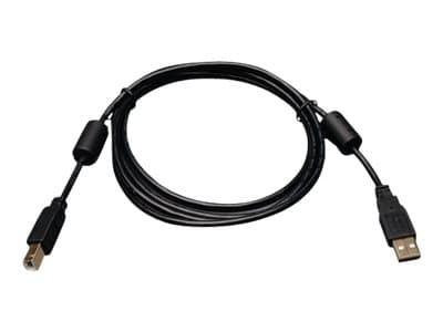 Tripp Lite - Eaton Tripp Lite Series USB 2.0 A to B Cable with Ferrite Chokes (M/M), 6 ft. (1.83 m) - USB cable - USB to USB Type B - 1.8 m