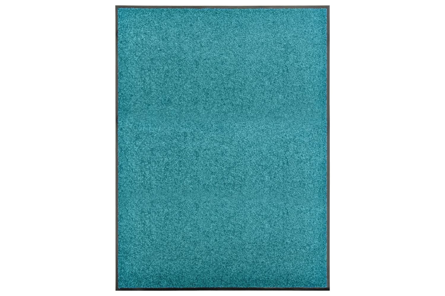 vidaXL 323460 Doormat Washable Cyan 90x120cm