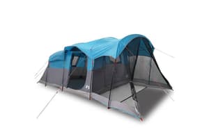 Vidaxl Family Tent Tunnel 8-person Blue Waterproof