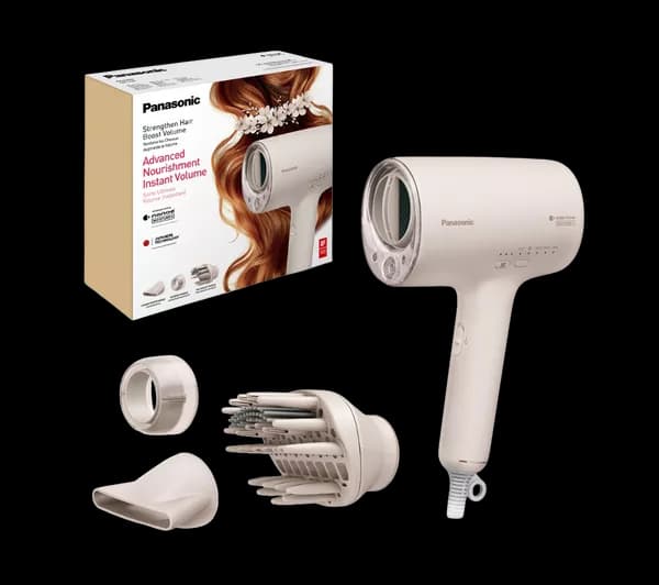 PANASONIC Nanoe Moisture+ & Mineral EH-NA0L-P825 Volumising Hair Dryer - Sakura Pink