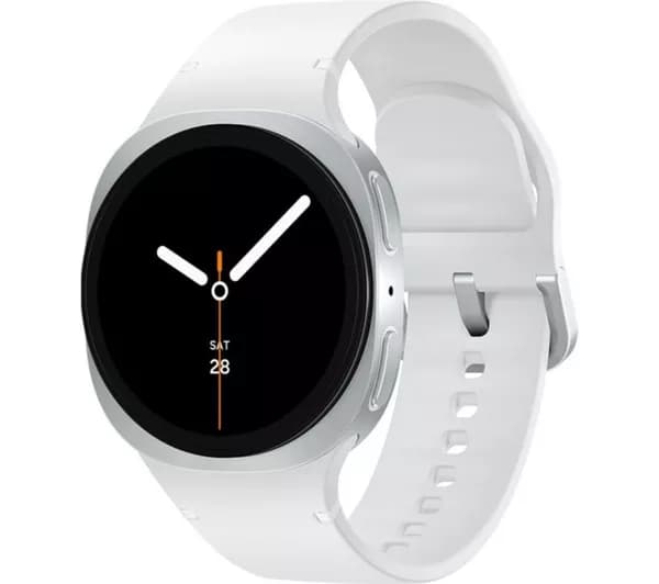 SAMSUNG Galaxy Watch8 LTE with Bixby - Silver, 40 mm