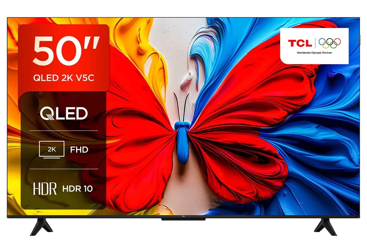 TCL 50" QLED Full HD Android Smart TV | 50V5C