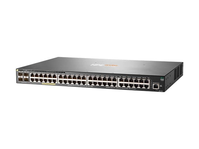 HPE - Aruba 2930F 48G PoE+ 4SFP - switch - 48 ports - Managed - rack-mountable