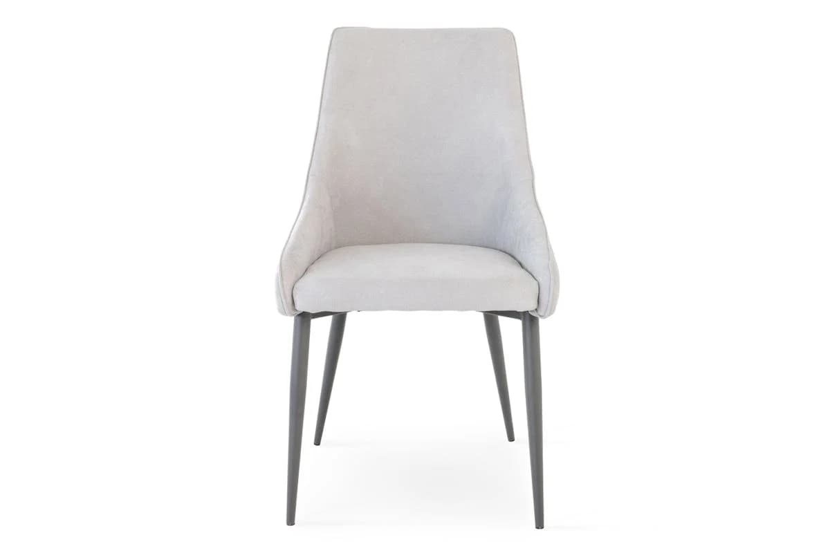 Bonnie Fabric Dining Chair | Grey