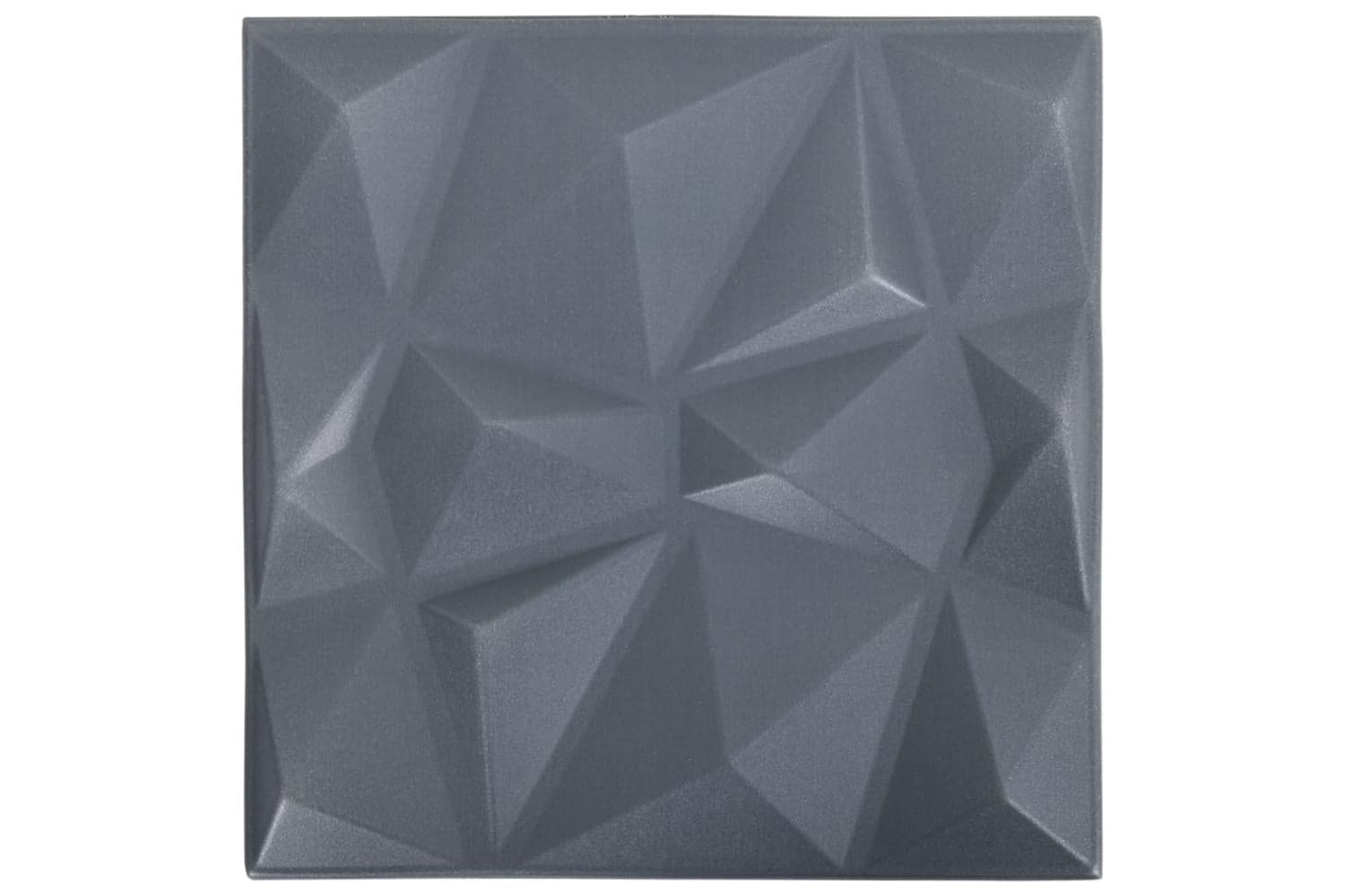 Vidaxl 3d Wall Panels 24 Pcs 50x50 Cm Diamond Grey 6 Sq M
