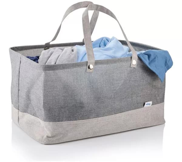 MINKY VH70395110 Collapsible Fabric Water-Resistant Laundry Bag