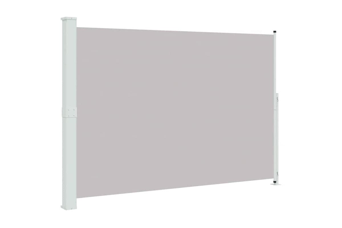 vidaXL 313413 Patio Retractable Side Awning 200x300cm Grey
