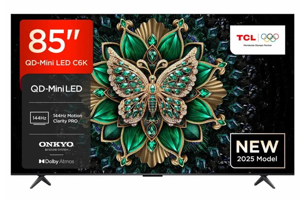 TCL 85" 144Hz Mini LED Google TV | 85C6K