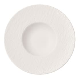 Manufacture Rock Blanc Pasta Plate 28cm