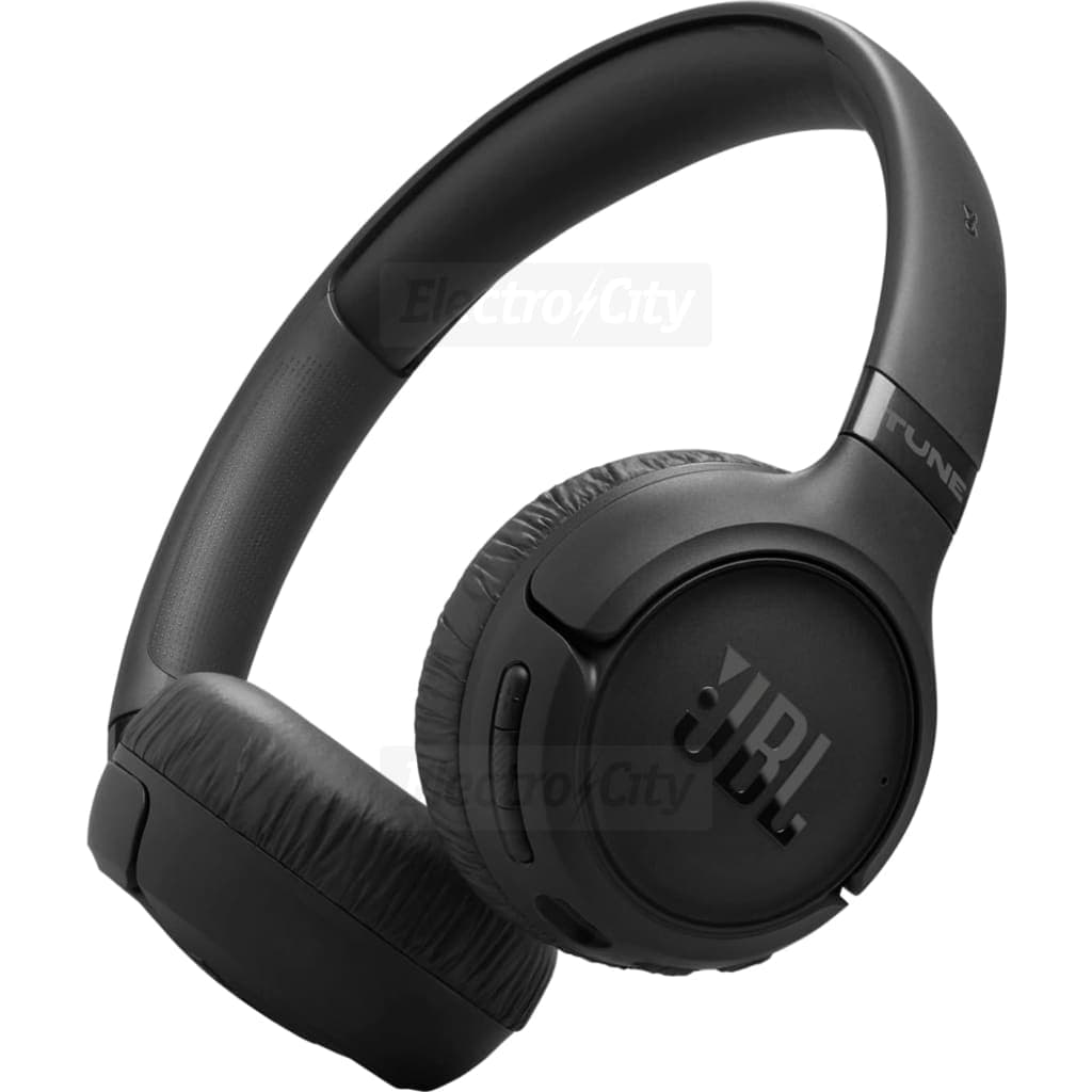 JBL Tune 680NC Adaptive Noise-Cancelling On-Ear Headphones | Black