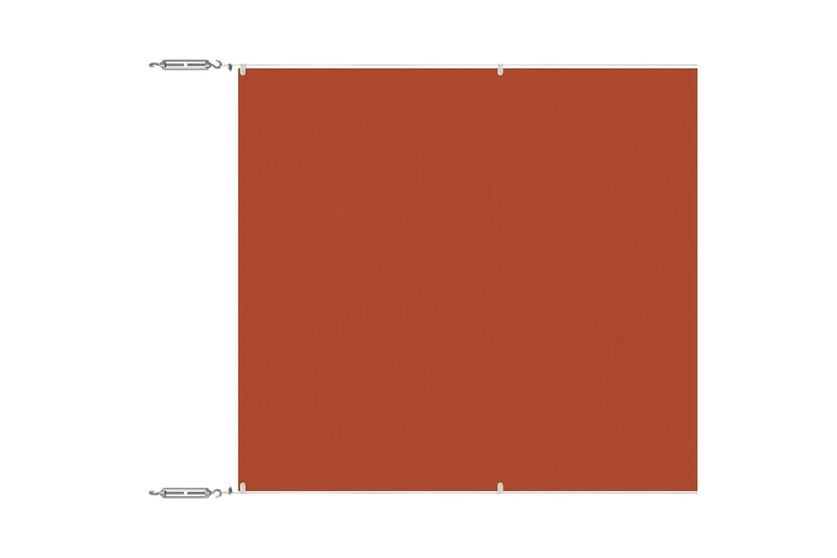 vidaXL 148359 Vertical Awning Terracotta 100x1200cm Oxford Fabric