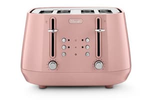 Delonghi Eclettica Playful 4 Slice Toaster | CTY4003.PK | Pink