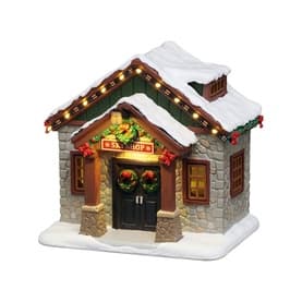Ski Shop LED Building 12cm