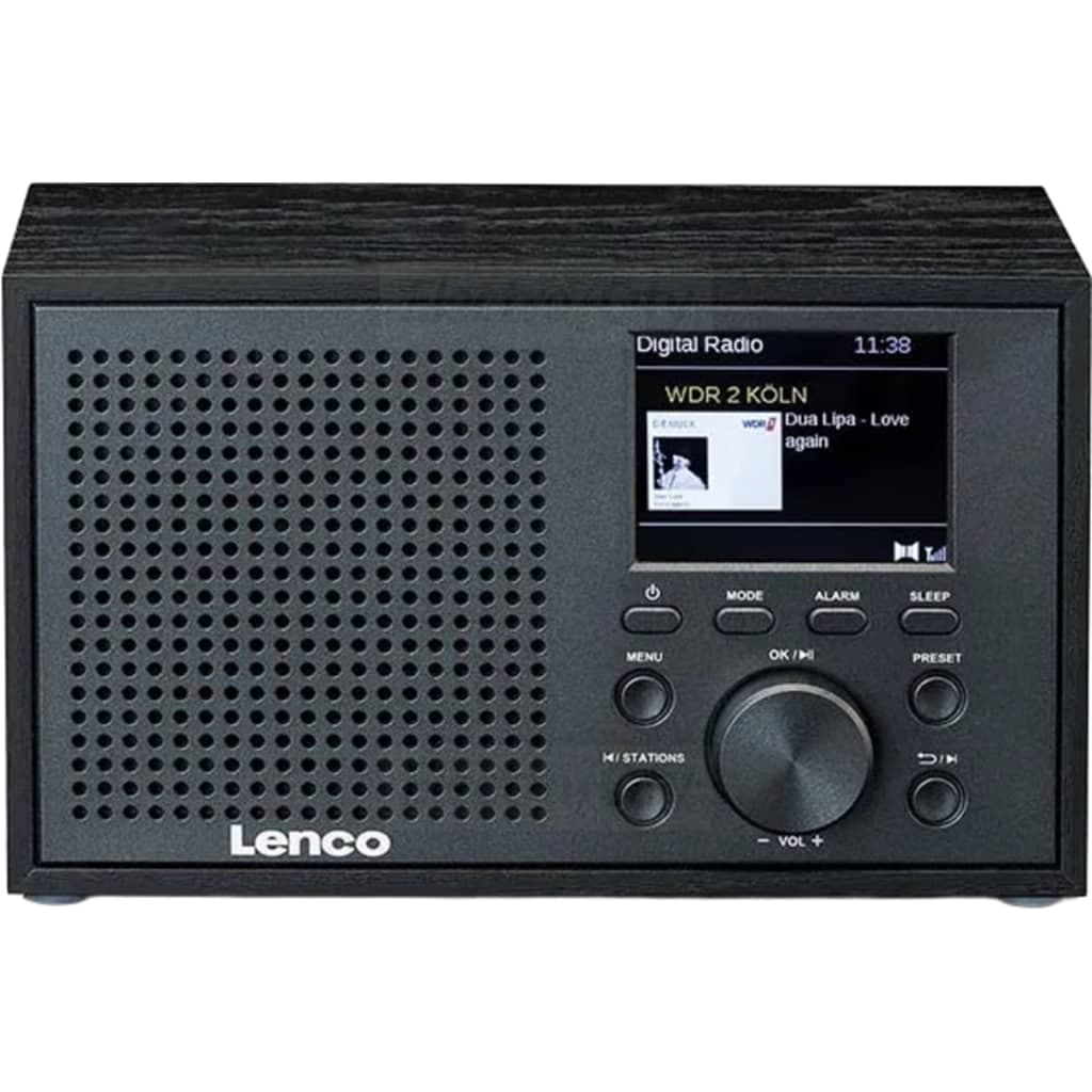 Lenco DAB+ FM Radio with Bluetooth | Black