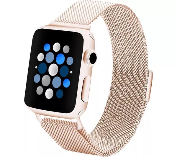 SANDSTROM Apple Watch 38-42 mm (Series 10/11) Mesh Strap - Rose Gold