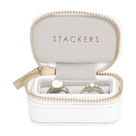 Petite Ring Box Pebble White