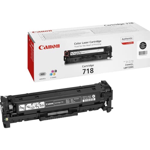 CANON - CRG 718 BLACK CARTRIDGE