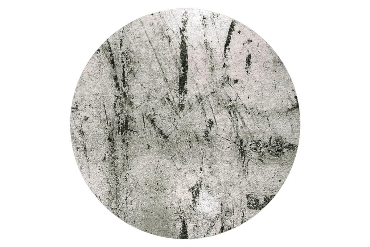 Louis De Poortere | Sol Alpine Eco Round Rug | Green | 140 x 140 cm