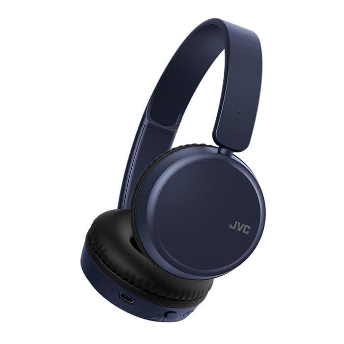 JVC HAS36WA, On Ear Wireless Bluetooth Headphones, Blue