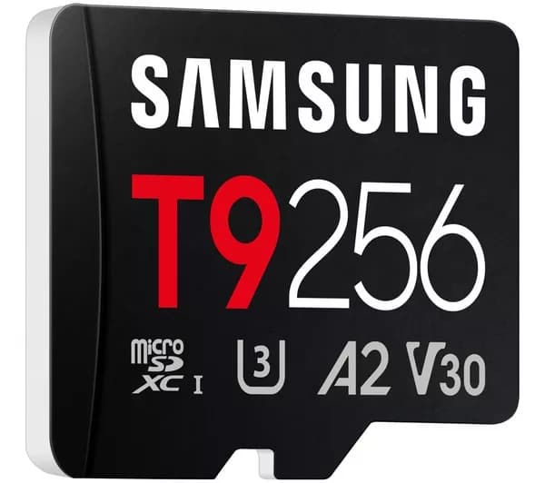 SAMSUNG T9 Class 10 MicroSD Memory Card - 256 GB