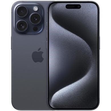 Refurbished Apple iphone 15 Pro Max Blue Titanium 6.7" 512GB 5G Unlocked & SIM Free Smartphone
