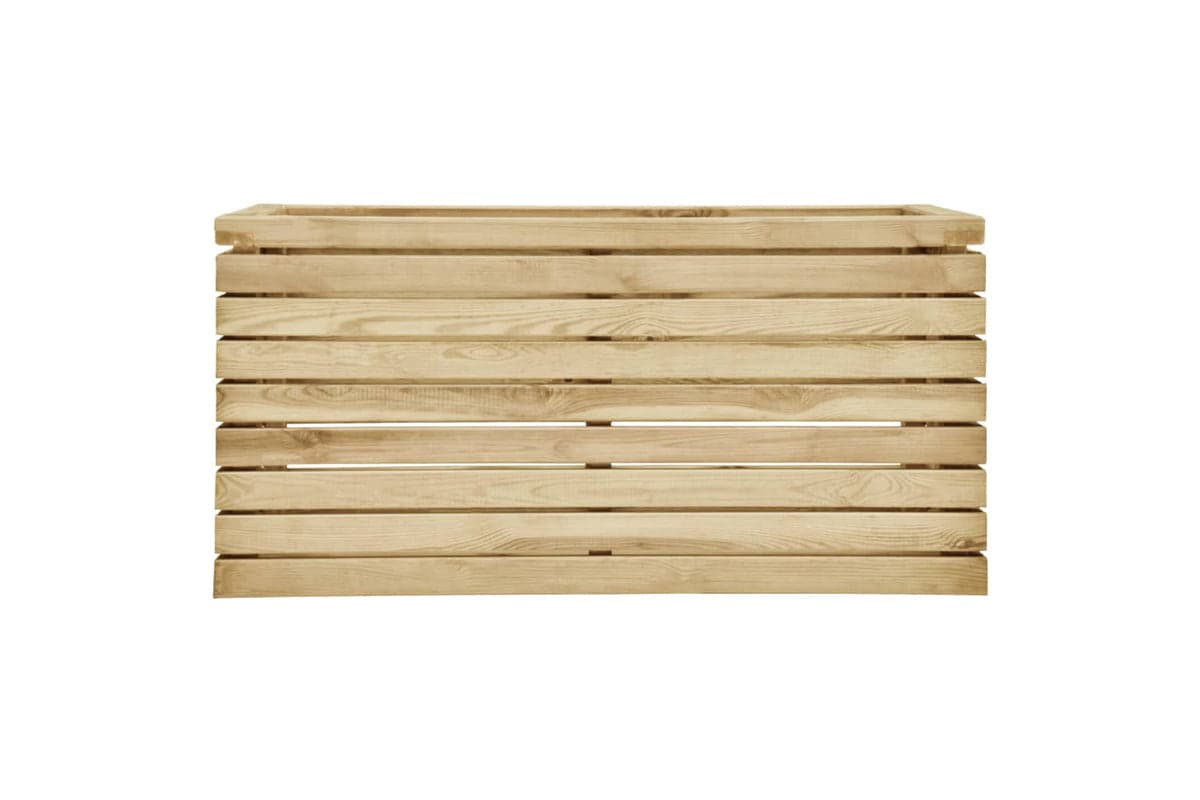 vidaXL 49100 Raised Bed 100x50x50cm Impregnated Pinewood
