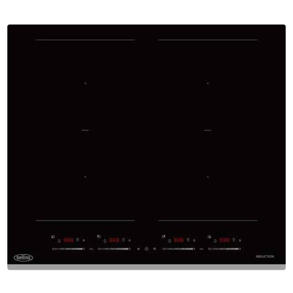 Belling 60CM 4 Cooking Zone Flexi Induction Hob - Black | BIHF60BK