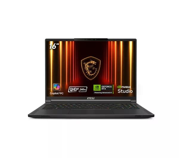 MSI Stealth A16 AI+ 16" Gaming Laptop - AMD Ryzen AI 9, RTX 5060, 1 TB SSD